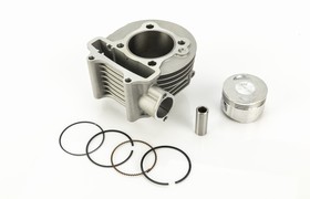 KIT CILINDRO + PISTON MOTOMEL VX150/KELLER150 STD [W70111]